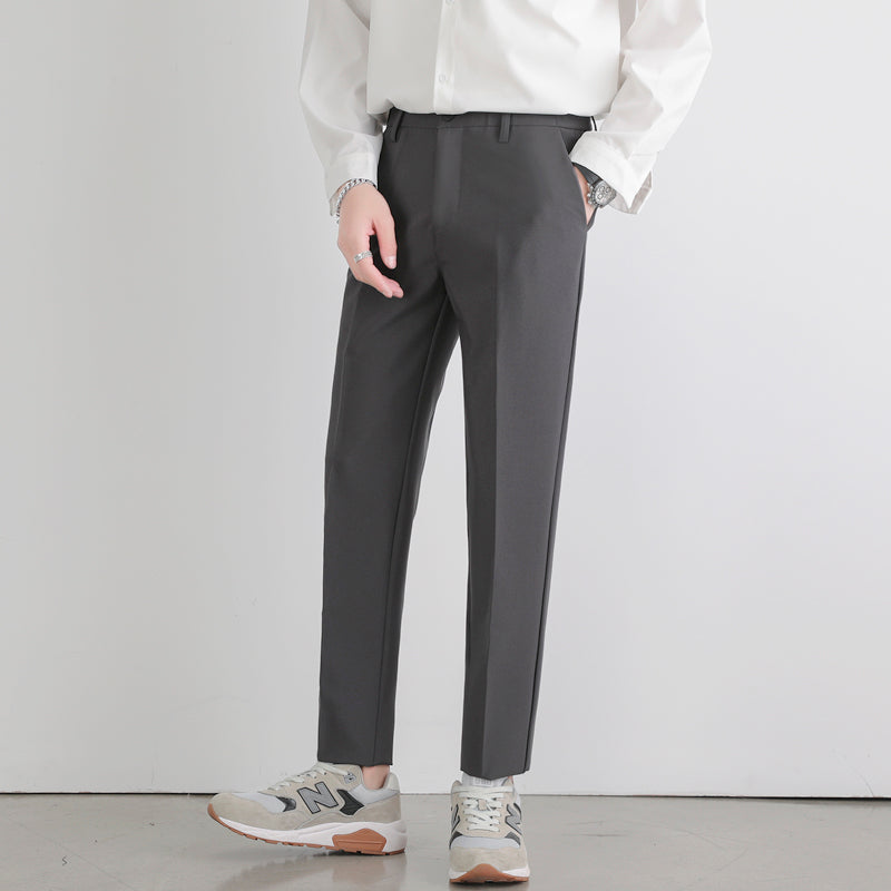 Pantaloni Uomo Slim Fit Stile Coreano 9/10