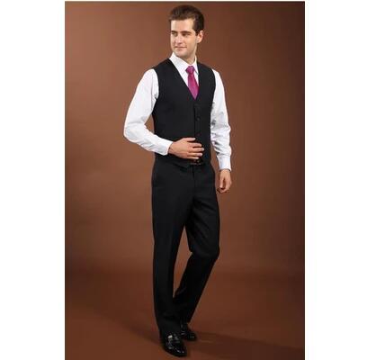 Gilet da Sposo Uomo Slim Fit Stile Coreano