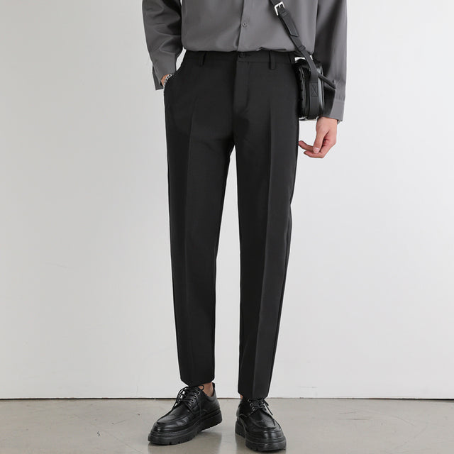 Pantaloni Uomo Slim Fit Stile Coreano 9/10