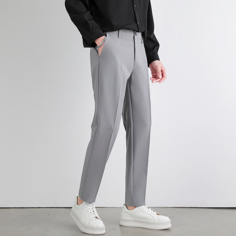 Pantaloni Uomo Slim Fit Stile Coreano 9/10